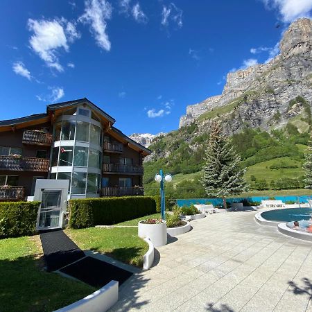 Hotel Viktoria-Leukerbad-Therme Eksteriør bilde