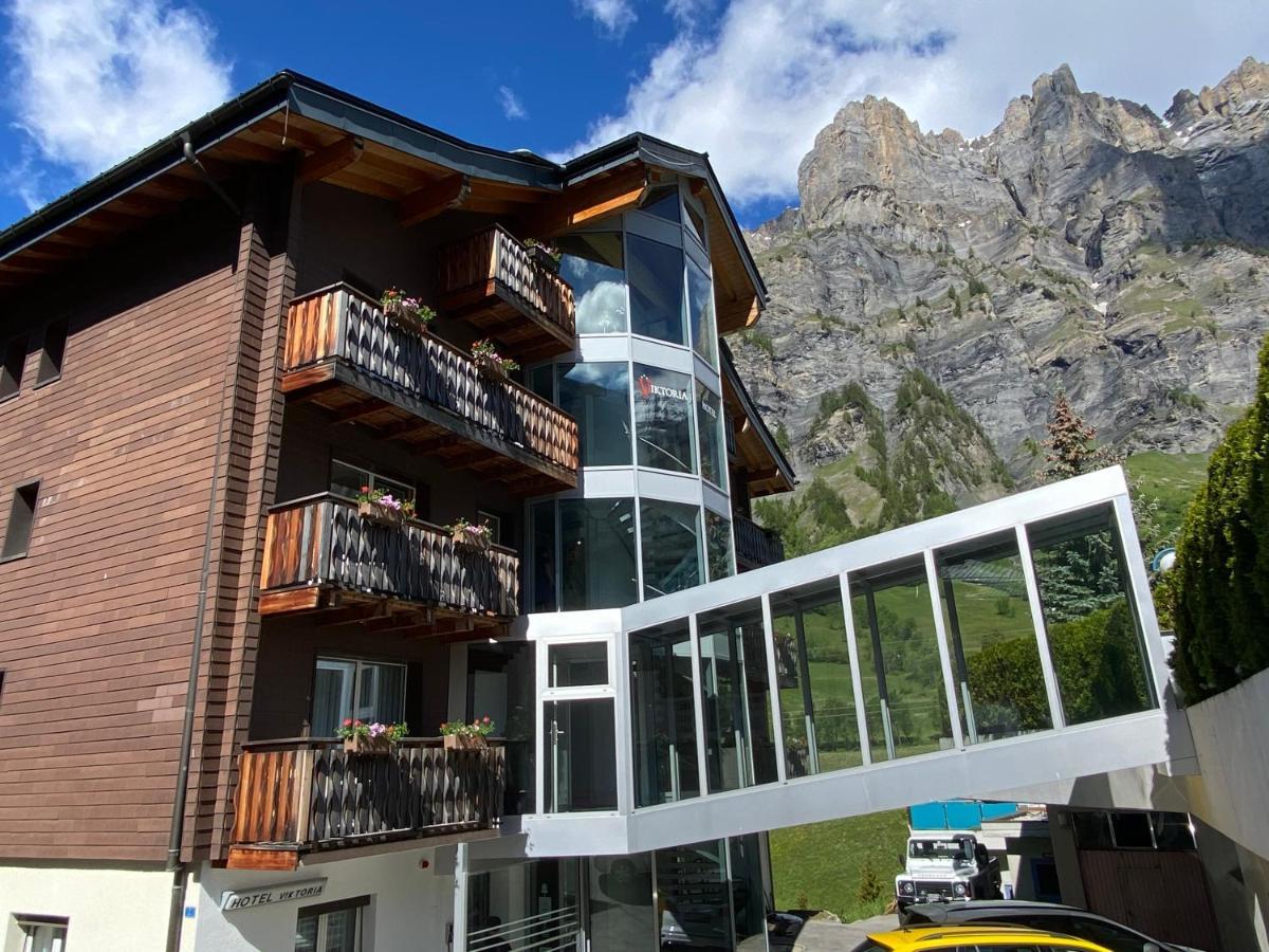 Hotel Viktoria-Leukerbad-Therme Eksteriør bilde
