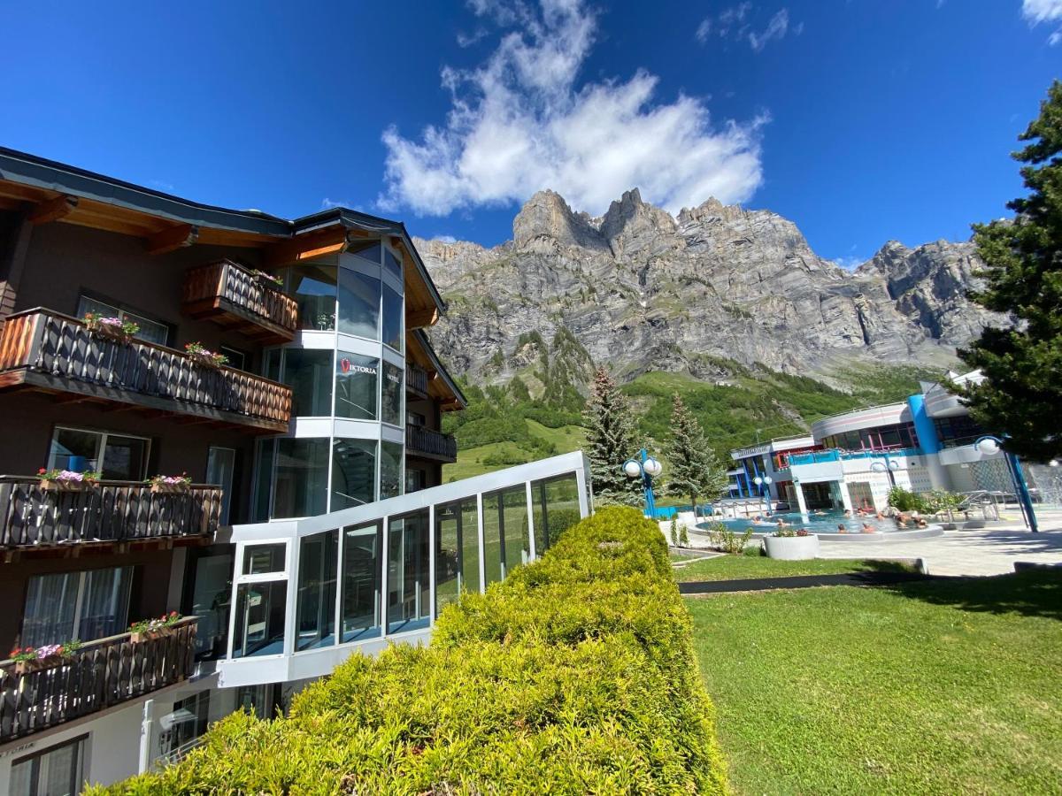 Hotel Viktoria-Leukerbad-Therme Eksteriør bilde