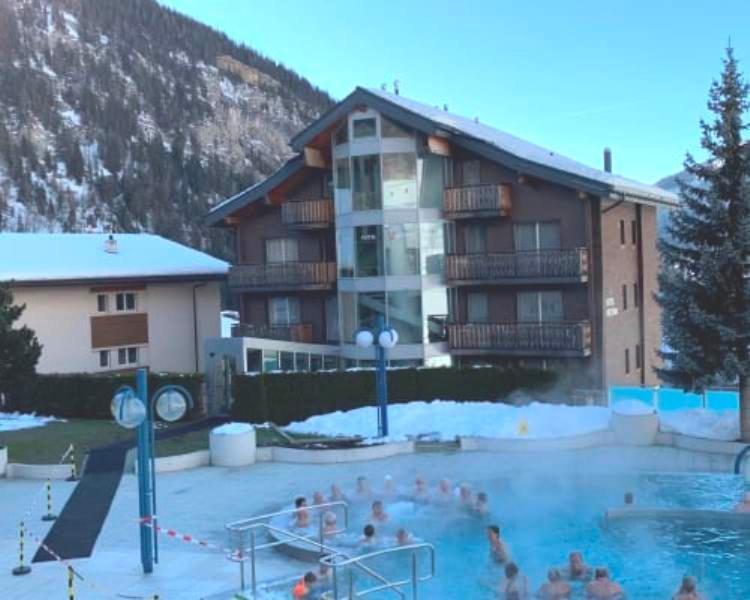 Hotel Viktoria-Leukerbad-Therme Eksteriør bilde